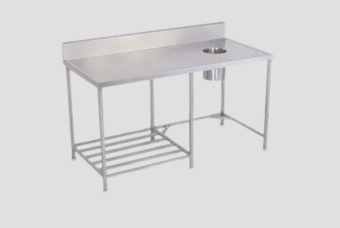SOILED DISH LANDING TABLE